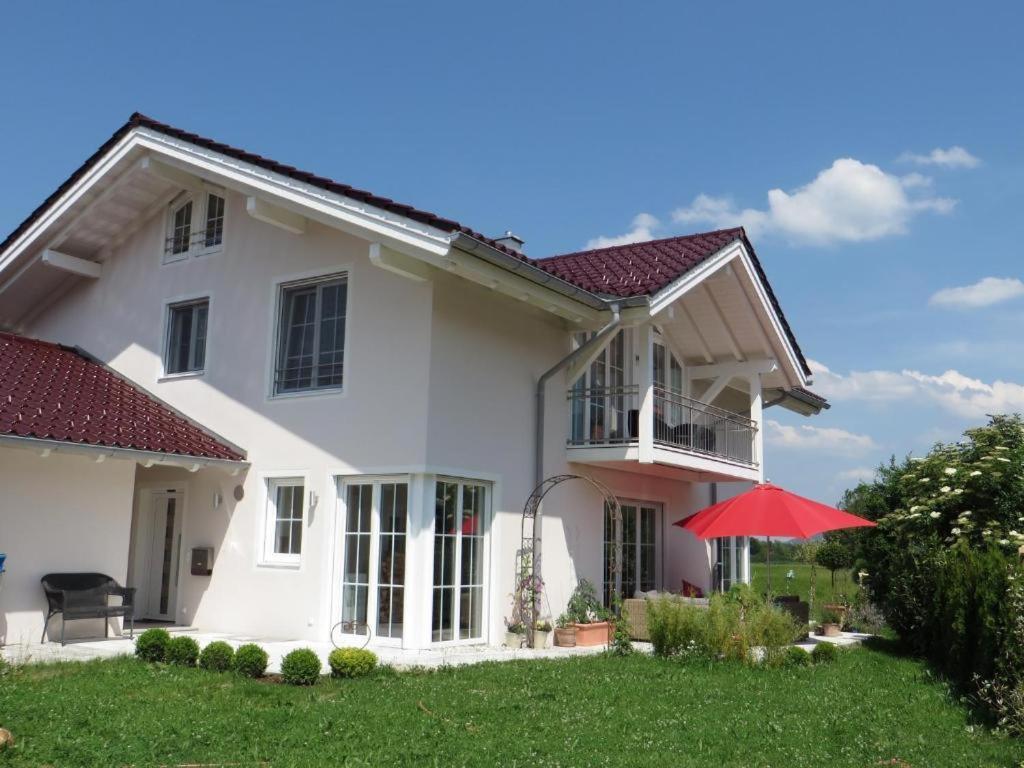 Ferienwohnung Am Golfplatz グラッサウ エクステリア 写真