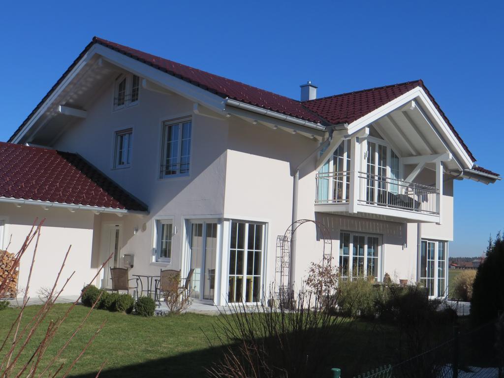 Ferienwohnung Am Golfplatz グラッサウ エクステリア 写真